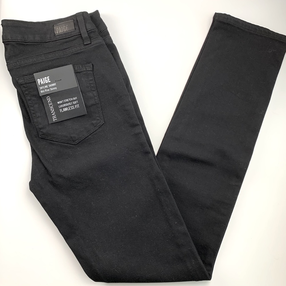 PAIGE TRANSCEND- Skyline Skinny Jeans Midrise NWT